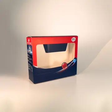 Custom Plastic Boxes with 350g White Cardstock and Matte Gold Foil Stamping