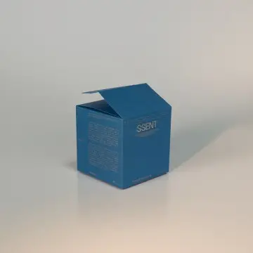 Elevate Your Brand with Blue Art Paper Packaging | Custom Spot Color & Foil Stamping Solutions